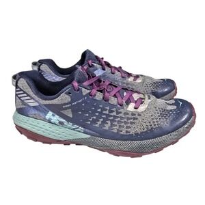 Hoka One One Womens Running Trail Shoes Size 10 Speed Instinct 2 Blue‎ Athletic